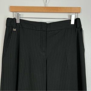 BCBGMaxAzria Black Pinstripe Trousers